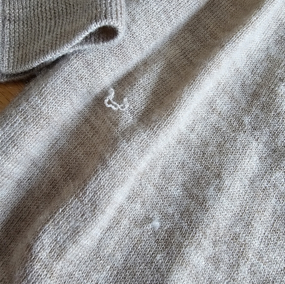 Badgley mischka Size L 100% merino wool long sleeve - Picture 5 of 6